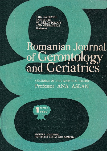 Revista Română de Gerontologie și Geriatrie - Volumul 1