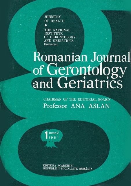 Revista Română de Gerontologie și Geriatrie - Volumul 2