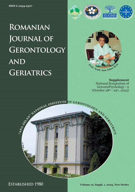 Revista Română de Gerontologie și Geriatrie - Volumul 12